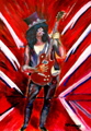 slash guns n roses art guitarist canvas print