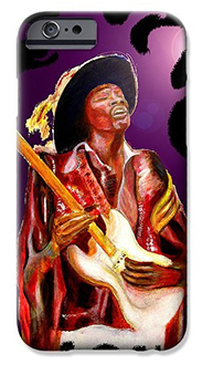 hendrix painting  phone case