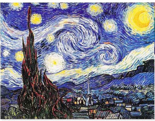 starry night  vincent van gogh