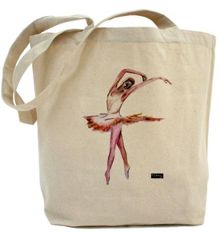 tote bag  dance art design TJ Conway